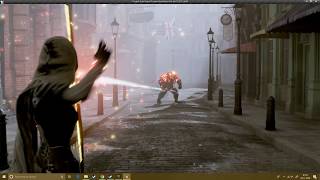 Animation, Damage ( w/ Hit Points) Test UE4.