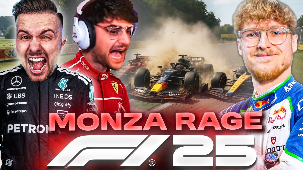 MONZA RAGE Rennen gegen ELI, BROSKI, WILLY und BREITENBERG - Ist der SIEG drinne? I CutterLukas