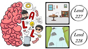 Brain Test All Star : Level 227 , 228 – How to Solve? (Walkthrough)