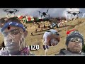 Lapolis fèk lage 3 drone sou Tèt Vilaj de Dye, Tèt Pa Dwat Pran Bal Nan Tèt, Men Video A.
