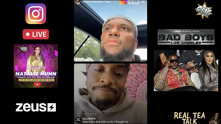 BAD BOYS LA MILAN CHRISTOPHER DRAGS NATALIE NUNN &...