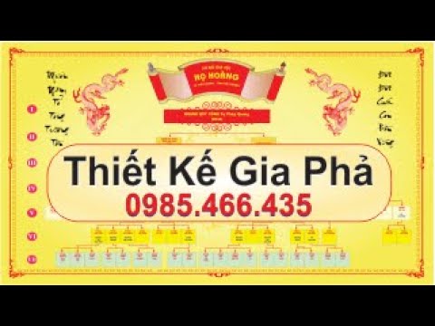 In cây gia phả giá rẻ lấy ngay tại Hà Nội  Thiết kế miễn phí