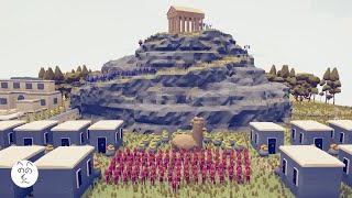 Zeus Temple on Mount Olympus Death Run in TABS Map Creator Totally Accurate Battle Simulator