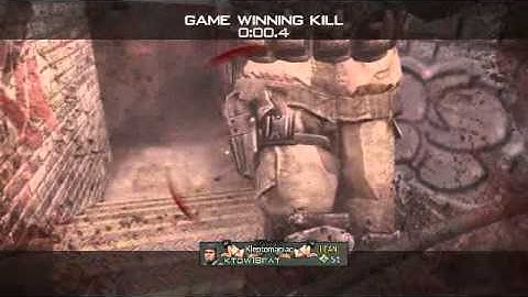 RIOT SHIELD IN FINAL STAND GAME WINNING KILL. ktow18pat - MW3 Game Clip