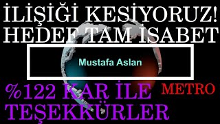 İlişiği Kesiyoruz. Hedef Tam Isabet % 122 Karla Elveda Metro