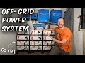 IT'S FINALLY DONE! | DIY Massive Off-Grid Power System