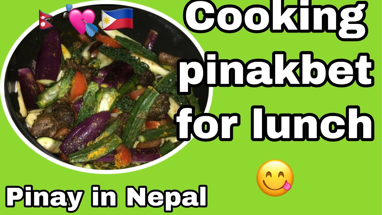 Cooking pinakbet for lunch 😋 YouTube