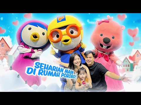 YUKA-CHAN KETEMU DAN MAIN SAMA PORORO ASLI DI DUNIA NYATA! | vlog ketemu Pororo