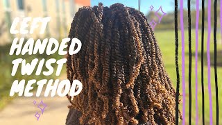 LIFE CHANGING braiding tutorial for LEFTIES!! Spring twist hair/ AllThingsHair ||AllThingsRoseMetics