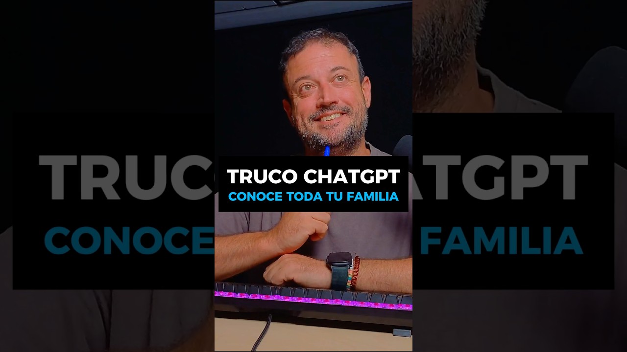 TRUCO DE CHATGPT -- CONOCE A TODA TU FAMILIA#ia #ai #chatgpt #bigdata #data #bilbao