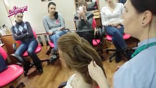 Зачіска на довге волосся. Семінар. Ксенія Іващук Зачіска на довге волосся. Семінар. Ксенія Іващук