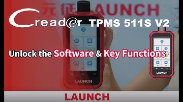 Unlock Launch Creader TPMS 5011 V2 Software and Key Functions- LaunchX431.fr