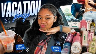 Pack and Prep with me FOR VACATION | nails, travel essentials, shopping