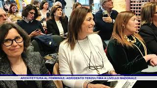 ARCHITETTURA AL FEMMINILE  AGRIGENTO TERZULTIMA A LIVELLO NAZIONALE