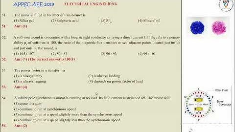 APPSC AEE ELECTRICAL QUESTIONS AND ANSWERS P-01