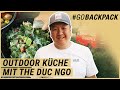 Outdoor van dinner mit the duc ngo gobackpack