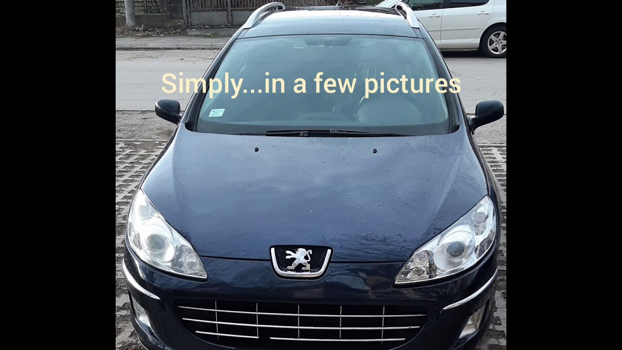 How to replace rear wiper peugeot 407 YouTube