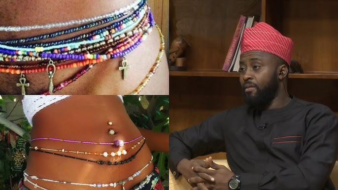 Get Waisted!!!  How To Tie On Your African Waist Beads 