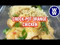 ✨Skinny Crockpot Orange Chicken🍊WW Friendly Slow Cooker Recipe / Weight Watchers +Calories &amp; Macros!