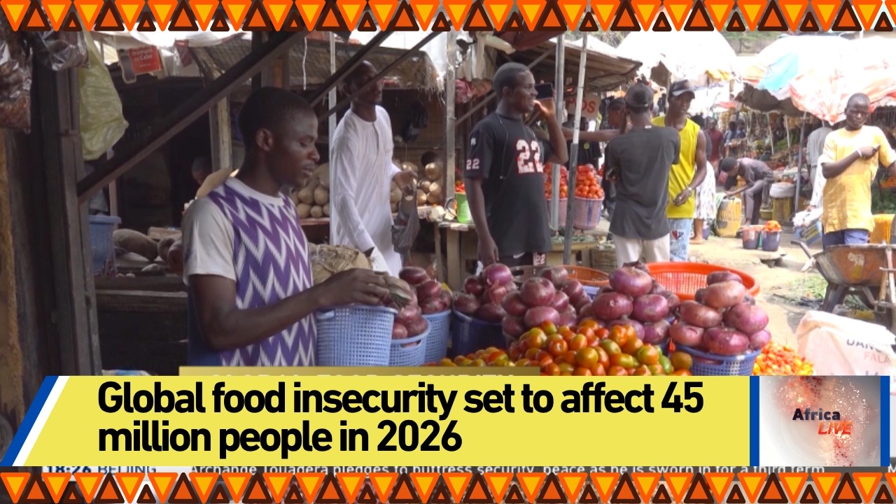Global food insecurity set to affect 45 million people in 2026