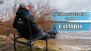 Krzesło wędkarskie w wersji COMBO - Ignition Feeder Chair | Adam Niemiec