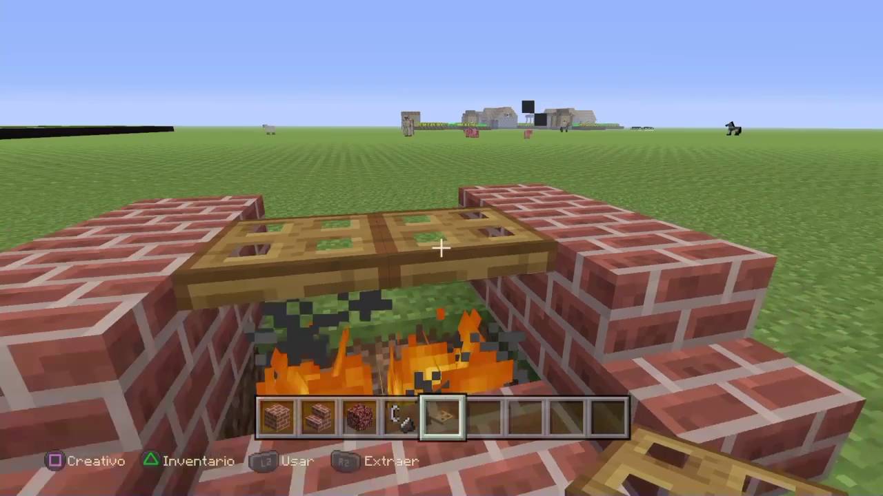 Tutorial/ Como hacer una PARRILLA[Barbacoa]/Minecraft #TheGamer_YT ...