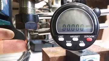 Spindle runout test (JFT 6040 CNC router 2.2kW)