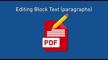 Able2Extract Professional 12: Editing Block Text  (Paragraphs)