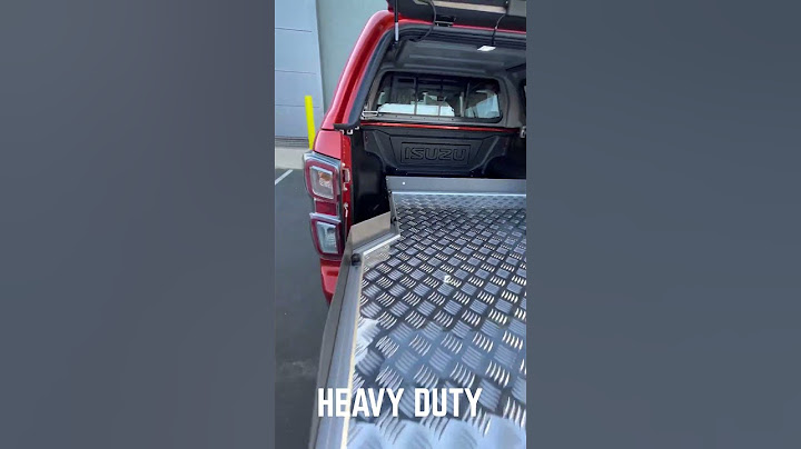 Isuzu D-Max 2023 Bespoke Heavy-Duty Load Bed Slide 🔥