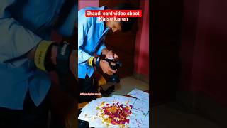 shaadi card video shoot||Nikon z 50 #shots #shorts ##videography #photography #shadi #candidshoot