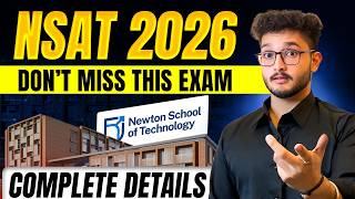 NSAT 2026: Don't Miss This Exam in 2026 | Exam Pattern | Preparation | Cutoff | Fees & Scholarships
