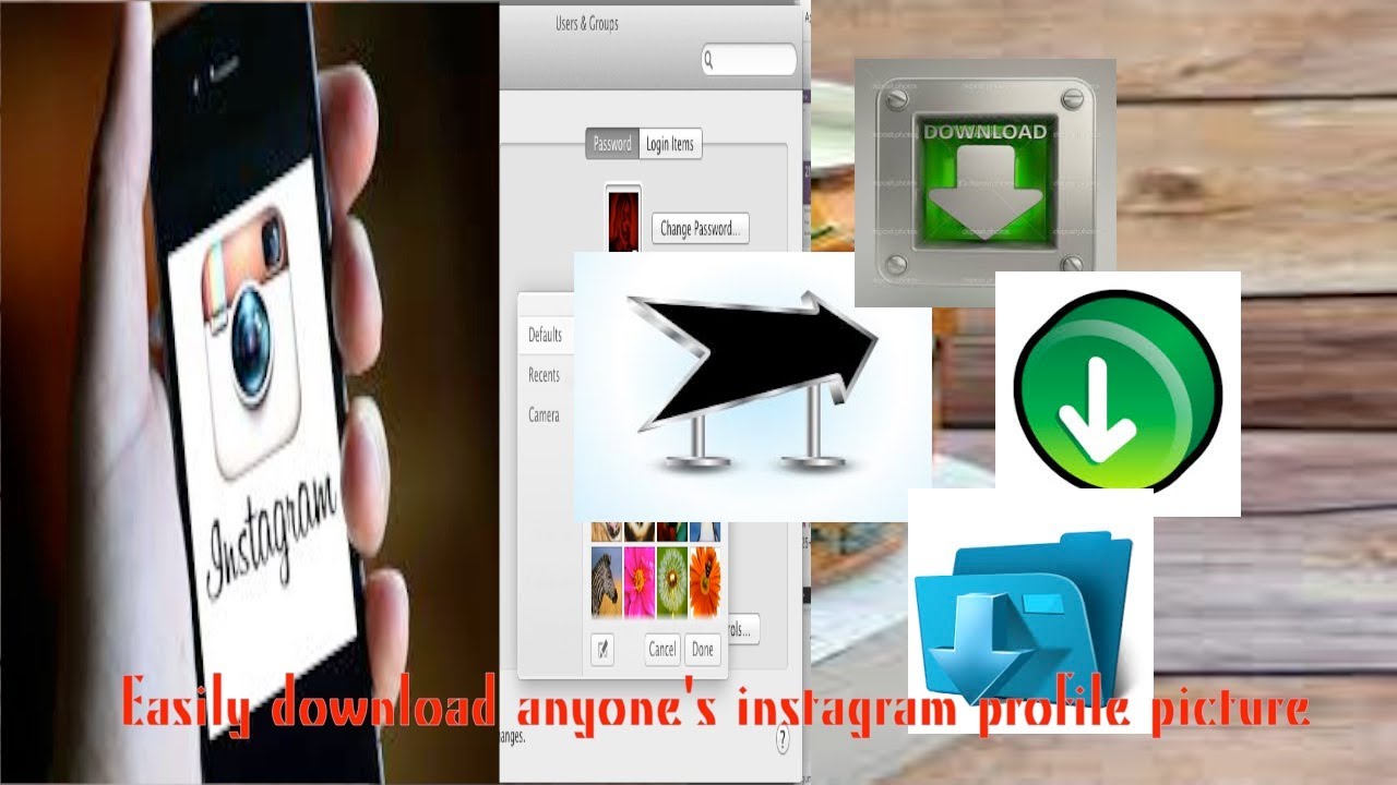 Download anyone's profile picture on instagram.