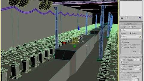 3dsMax Monday Movie #6: How to Use Mental Ray Sun and Sky