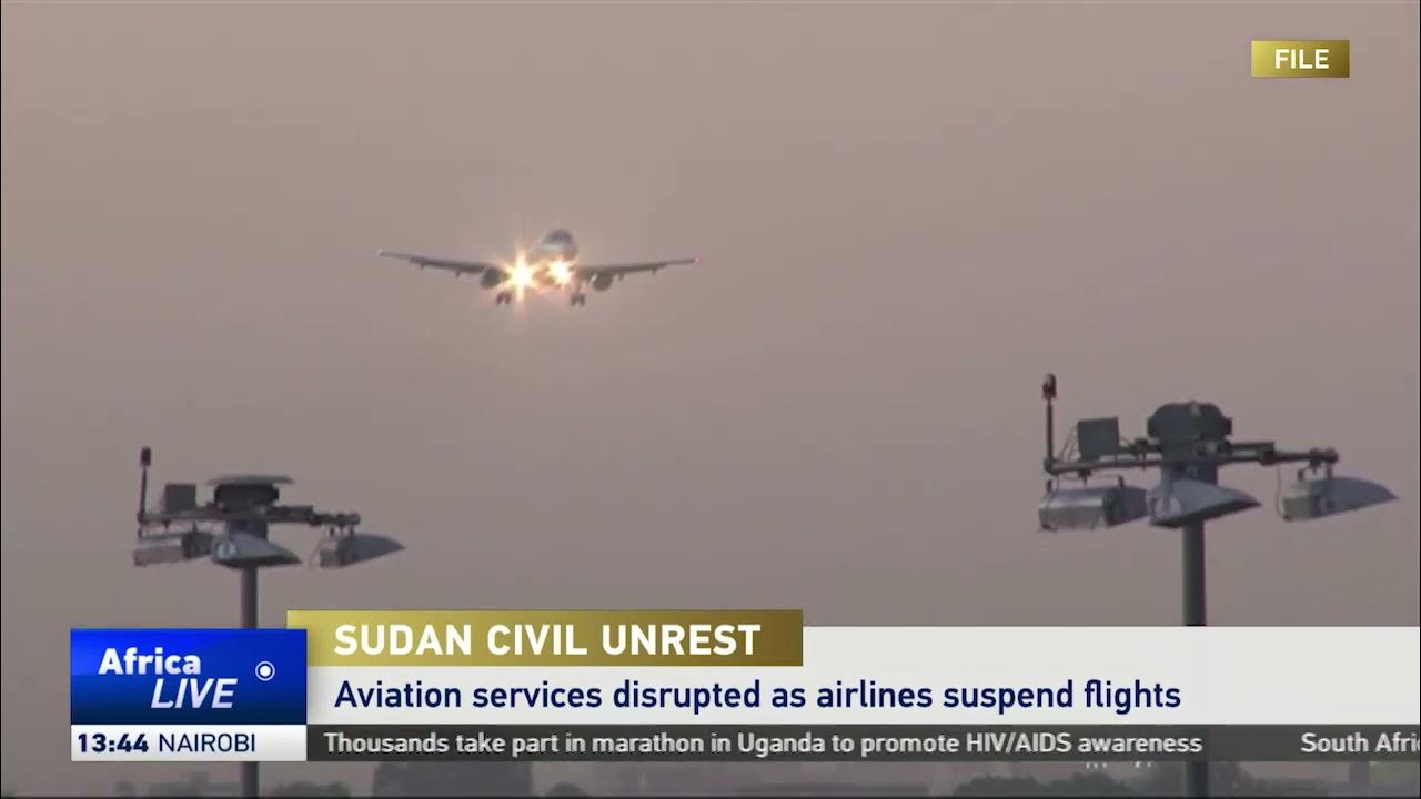 Various airlines indefinitely cancel flights from Khartoum