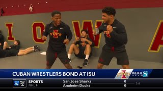 Cuban wrestlers bond at ISU