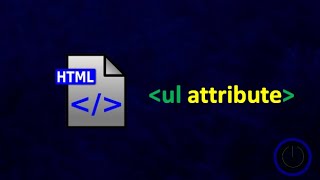 Attributes in HTML