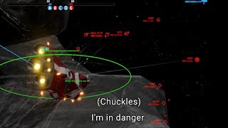 I Lose a Heavy Cruiser in about 45 seconds | Nebulous Fleet Command Clip