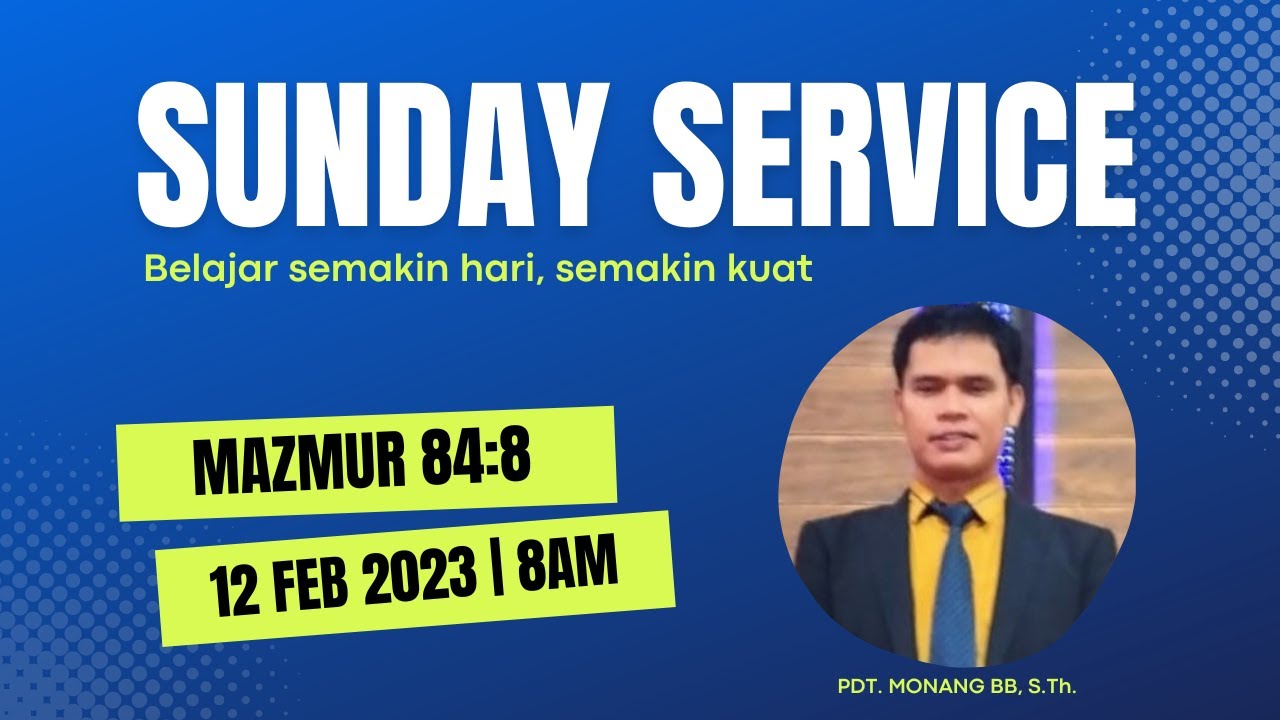 Live Streaming Ibadah Raya 12 Februari 2023 GPIA Glory to Glory
