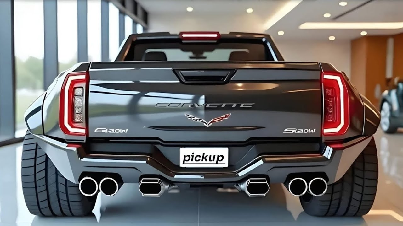 Пикап Chevy Corvette 2026 года – 150 000 долларов чисто американских инноваций! 🇺🇸🔥