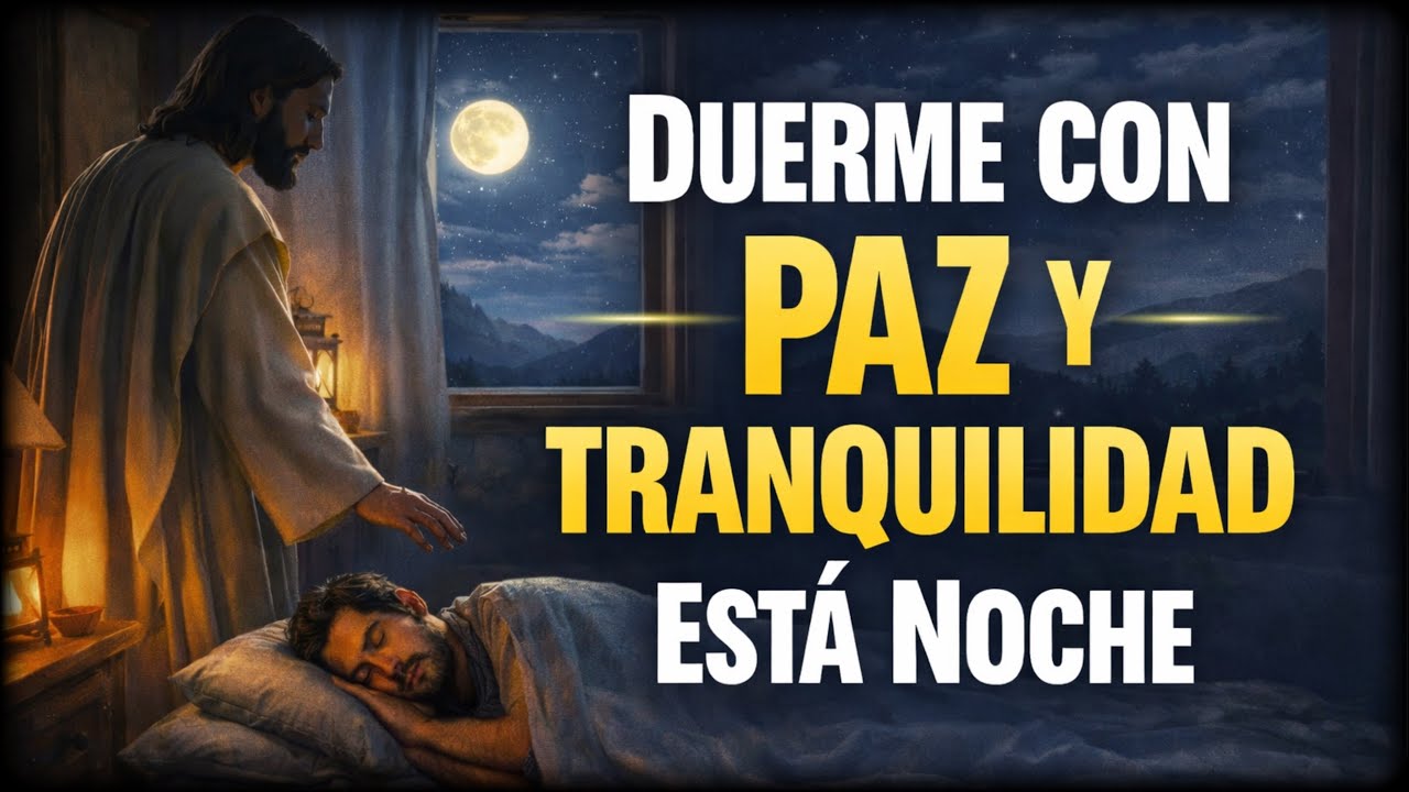 ORACIÓN DE LA NOCHE 🌙 QUE TRAE PAZ Y TRANQUILIDAD 🕊️ | DUERME CON CALMA ...