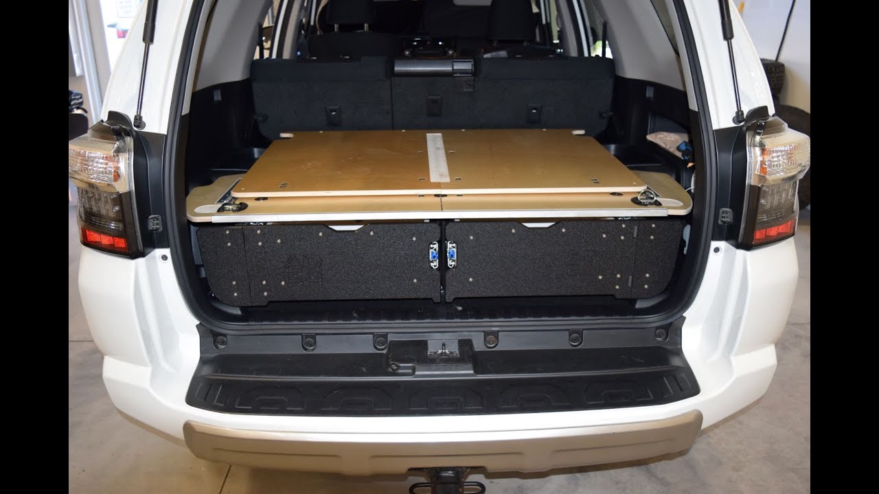Old Version See V3 Update. Air Down Gear Up 5th Gen 4Runner drawer and sleeper system overview
