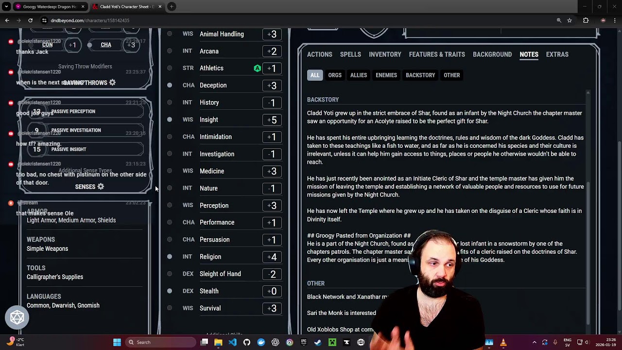 🔴Streaming D&D, Waterdeep: Dragon Heist - Session 3  - Jack Blade
