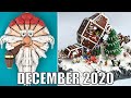 LEGO Star Wars HOLIDAY Builds! Gingerbread AT-AT & Santa Falcon! | BEST LEGO MOCS DECEMBER 2020