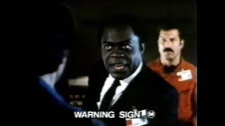 Australian VHS CBS Fox video preview 'Warning Sign' 1985 Kathleen Quinlan Sam Waterston