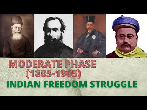 Moderate Phase (1885-1905) | Period of Moderate | Indian Freedom Struggle | Indian Council Act 1892