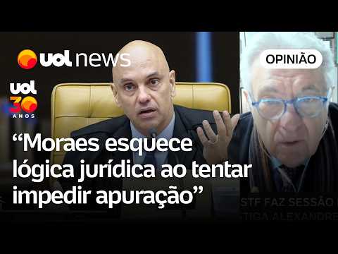 Moraes faz 'jogada de quinta categoria' e esquece raciocínio jurídico, diz Maierovitch