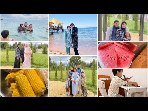 ГОТОВЛЮ МАНТЫ😋ИССЫК-КУЛЬ 2024🤩СТОЛ И СТУЛ ОТ КУЗИ🤩ОТДЫХ НА ОЗЕРЕ⛴️