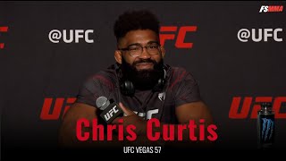 Chris Curtis UFC Vegas 57 full media day interview