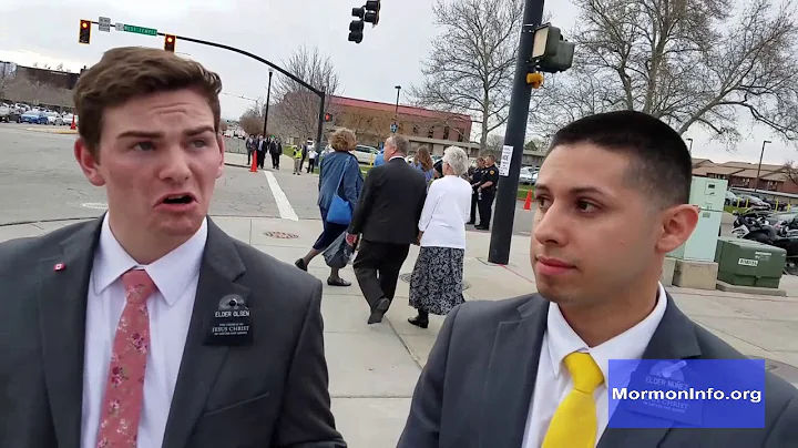 Rob Sivulka Dialogues with LDS Missionaries at Spr...