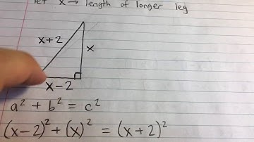 Side Lengths of a Triangle - Geometry Word Problem (Example)